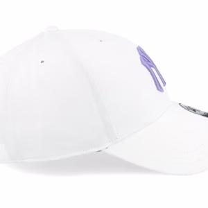 New York Yankees Enamel Twist Under Mvp White Adjustable - 47 Brand