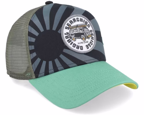 Nijima Island Black Coastal Trucker - Coastal