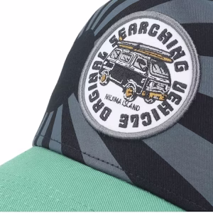Nijima Island Black Coastal Trucker - Coastal