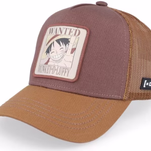 One Piece Wanted Brown Trucker - Capslab