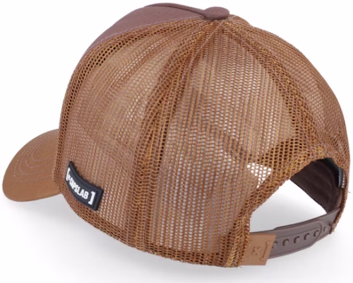 One Piece Wanted Brown Trucker - Capslab