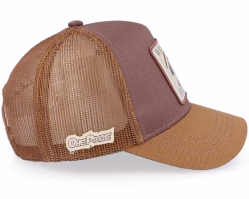 One Piece Wanted Brown Trucker - Capslab