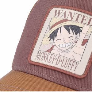 One Piece Wanted Brown Trucker - Capslab