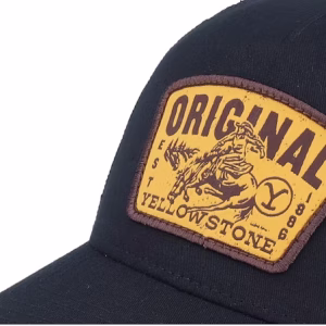 Original Black A-Frame Trucker - Yellowstone
