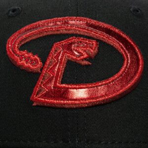PATENT ARIZONA DIAMONDBACKS INAUGURAL PATCH D HAT