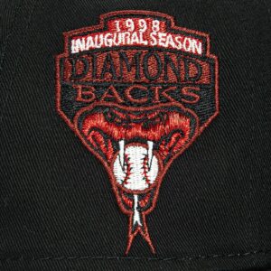 PATENT ARIZONA DIAMONDBACKS INAUGURAL PATCH D HAT