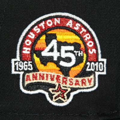 PATENT HOUSTON ASTROS 45TH ANNIVERSARY PATCH 2000 HAT