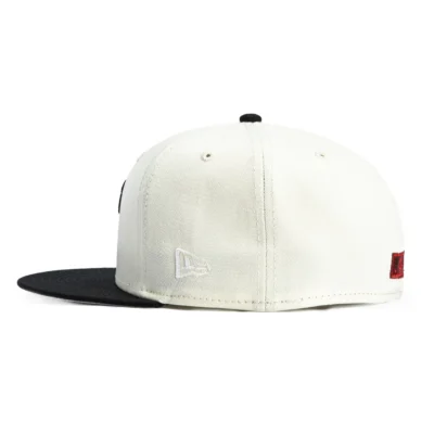 PATENT OAKLAND ATHLETICS BATTLE OF THE BAY PATCH HAT