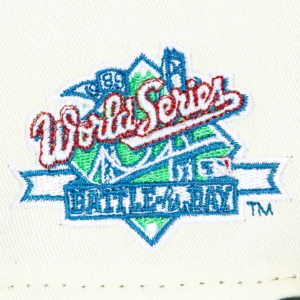 PATENT OAKLAND ATHLETICS BATTLE OF THE BAY PATCH HAT