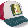 Peanuts Snoopy WhiteRedDark Green Trucker - Capslab