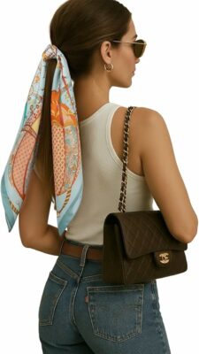 RIIQIICHY Women Head Hair Scarf Bandana