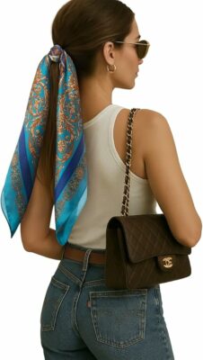 RIIQIICHY Women Head Hair Scarf Bandana