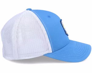 Red Sun Mountain Patch Steel BlueSilver Trucker - Wild Spirit