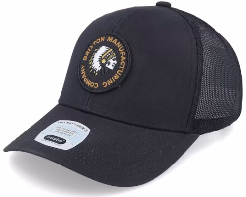 Rival Stamp Mesh Black Trucker - Brixton