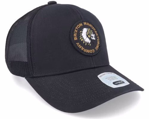 Rival Stamp Mesh Black Trucker - Brixton