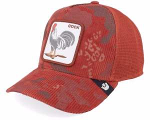 Rooster Camo Corduroy Camo Solar A-Frame Trucker - Goorin