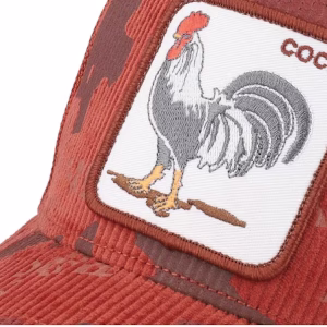 Rooster Camo Corduroy Camo Solar A-Frame Trucker - Goorin