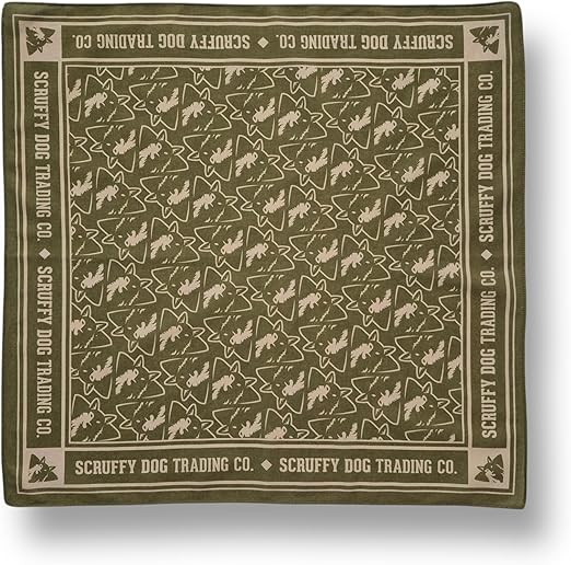 SCRUFFY DOG Novelty Designer Bandana for Men and Women
