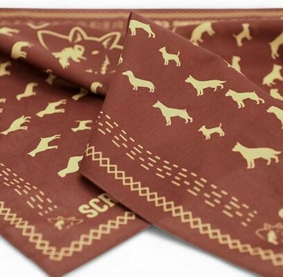 SCRUFFY DOG Novelty Designer Bandana for Men and Women