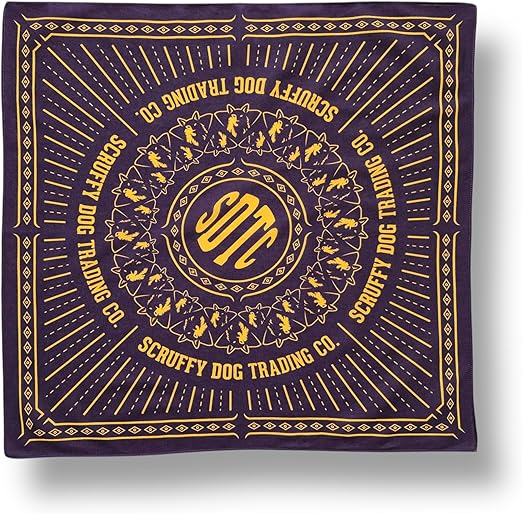 SCRUFFY DOG Novelty Designer Bandana for Men and Women
