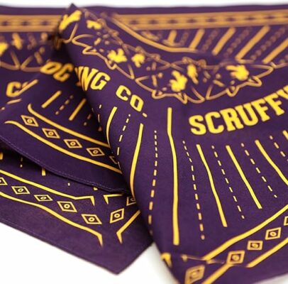 SCRUFFY DOG Novelty Designer Bandana for Men and Women