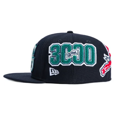 SEATTLE MARINERS ICHIRO SUZUKI HALL OF FAME PATCHES HAT