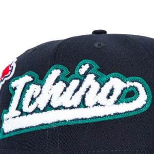 SEATTLE MARINERS ICHIRO SUZUKI HALL OF FAME PATCHES HAT