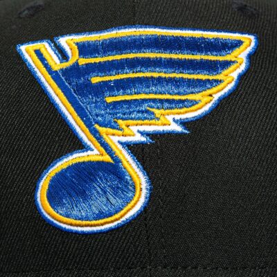 ST LOUIS BLUES 35TH ANNIVERSARY PATCH HAT