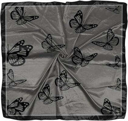 Satin Head Hair Scarf Wrap Bandana for Women Girls