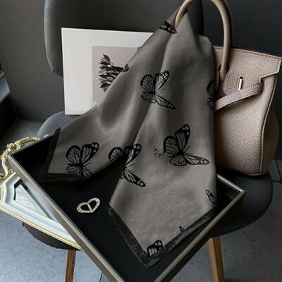 Satin Head Hair Scarf Wrap Bandana for Women Girls