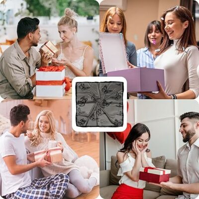 Satin Head Hair Scarf Wrap Bandana for Women Girls