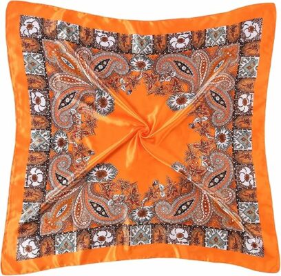 Scarf Silk Bandana Head Wraps For Women