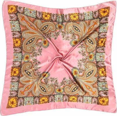 Scarf Silk Bandana Head Wraps For Women