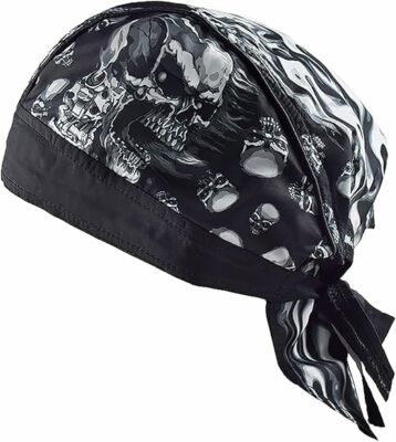 Skull Cap Headband Bandana for Men