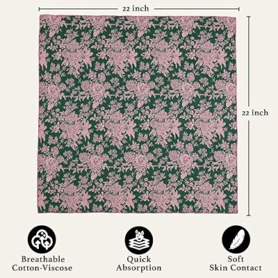 Soft Cotton Viscose Bandana for Women and Men