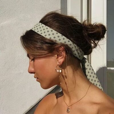 Soft Cotton Viscose Bandana for Women and Men