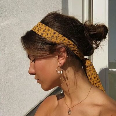 Soft Cotton Viscose Bandana for Women and Men