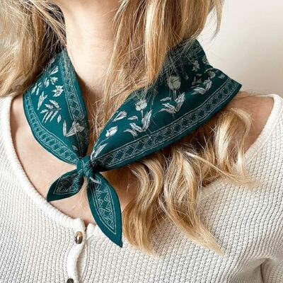 Soft Cotton Viscose Bandana for Women and Men