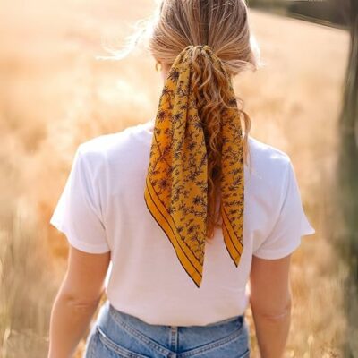 Soft Cotton Viscose Bandana for Women and Men