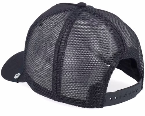 Stallion Void Black A-Frame Trucker - Goorin
