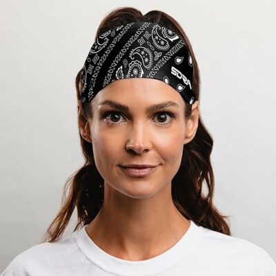 Suddora Paisley Print Bandana Headband