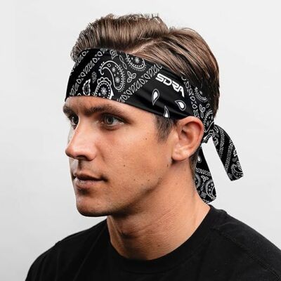 Suddora Paisley Print Bandana Headband