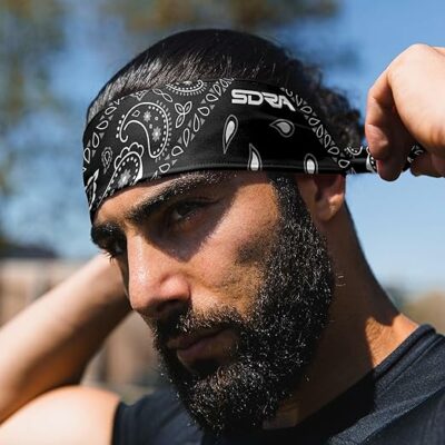 Suddora Paisley Print Bandana Headband