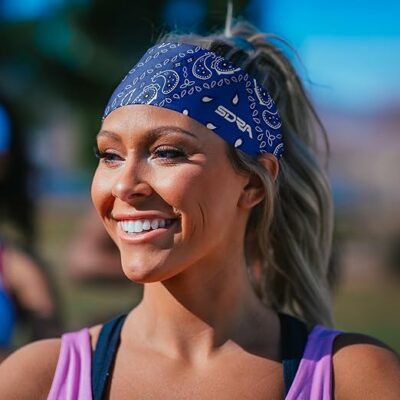 Suddora Paisley Print Bandana Headband