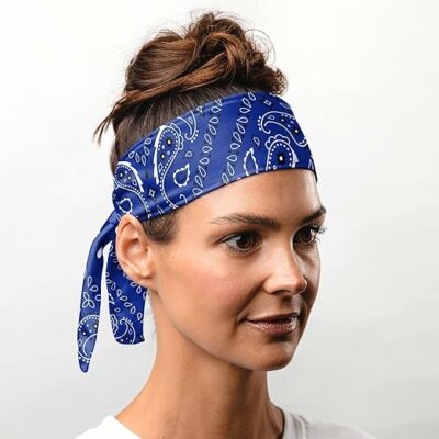Suddora Paisley Print Bandana Headband