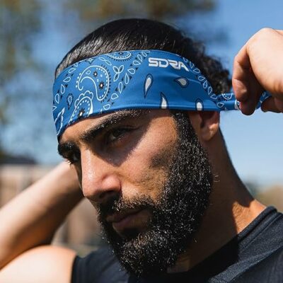Suddora Paisley Print Bandana Headband