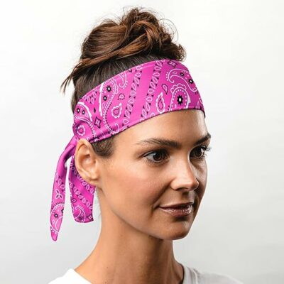 Suddora Paisley Print Bandana Headband