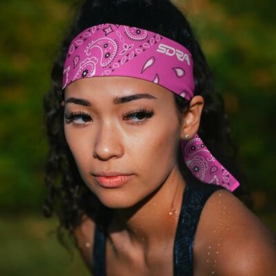 Suddora Paisley Print Bandana Headband