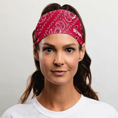 Suddora Paisley Print Bandana Headband