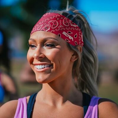 Suddora Paisley Print Bandana Headband